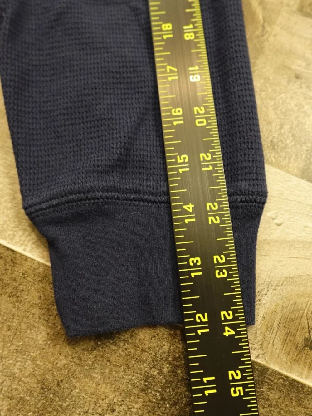 Polo Ralph Lauren Bear Waffle Knit Sleep Shirt Men’s XL‎ Navy Thermal